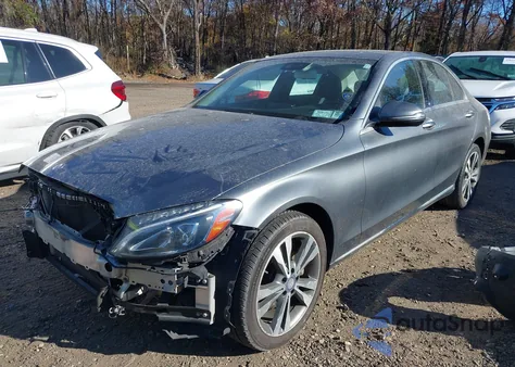 2017 Mercedes-Benz C 300 4Matic from USA, damaged, VIN 55SWF4KB4HU186541